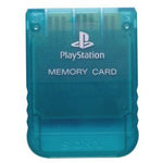 Playstation 1 Memory Card (Clear Green)