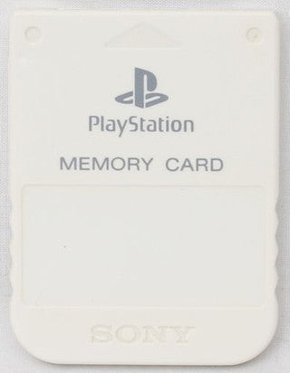Playstation 1 Memory Card (White)