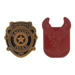 Juego de insignias de 2 pines de Resident Evil (paquete de 2)