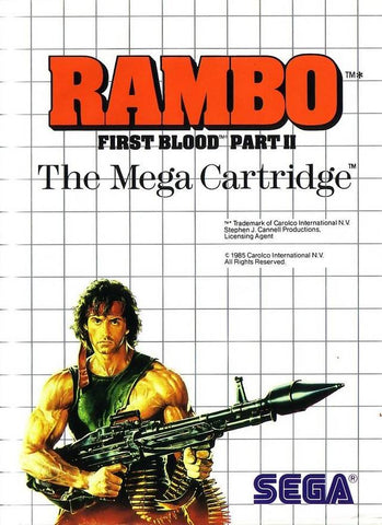 Rambo: First Blood Part II (Sega Master System)
