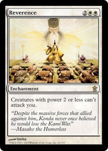 Reverence [Saviors of Kamigawa]