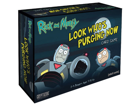 Rick and Morty Look Who's Purging Now Card Game