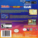 Risk / Battleship / Clue (GBA)