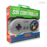 S91 Premium Controller for SNES (Super Famicom Style)