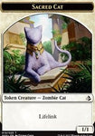 Sacred Cat // Insect Double-sided Token [Amonkhet]