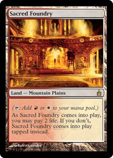 Sacred Foundry [Ravnica: City of Guilds]