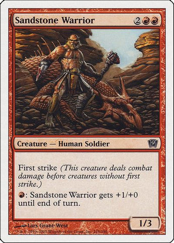 Sandstone Warrior [9th Edition]