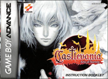 Castlevania: Aria of Sorrow (Instruction Booklet/Manual Only)