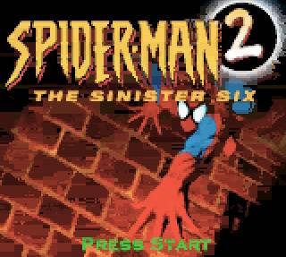スパイダーマン 2: シニスター シックス (ゲームボーイカラー)