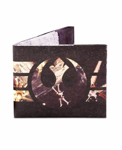 Star Wars Mighty Wallet-Rebel Logo with X-Wings