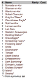 Stronghold Theme Deck - Call of the Kor