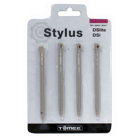 Stylus Pen Set for Nintendo DSi®/Nintendo DS® Lite (Silver) (4-Pack)