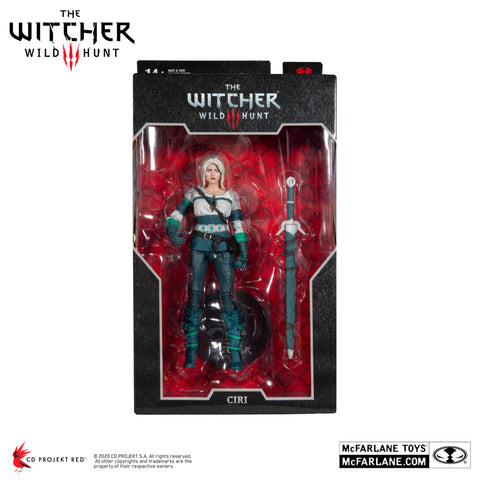 The Witcher: Wild Hunt - Ciri (Elder Blood) 7" Action Figure