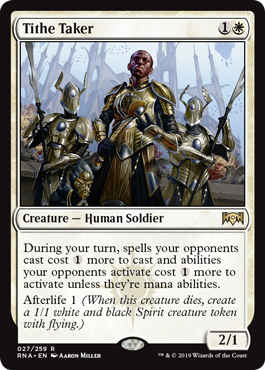 Tithe Taker [Ravnica Allegiance]