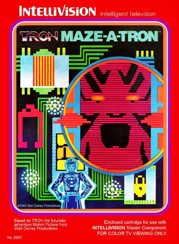 TRON: Maze-a-Tron (Intellivision)