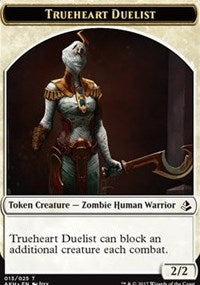 Trueheart Duelist // Snake Double-sided Token [Amonkhet]