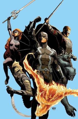 UNCANNY INHUMANS #1 BY MCNIVEN POSTER