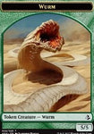 Unwavering Initiate // Wurm Double-sided Token [Amonkhet]