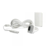 Xbox 360 Stay N Play Controller Charge Kit (White)