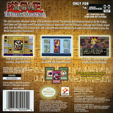 Yu-Gi-Oh! The Eternal Duelist Soul (GBA) The Nerdporium Yu-Gi-Oh! The Eternal Duelist Soul (GBA) The Nerdporium