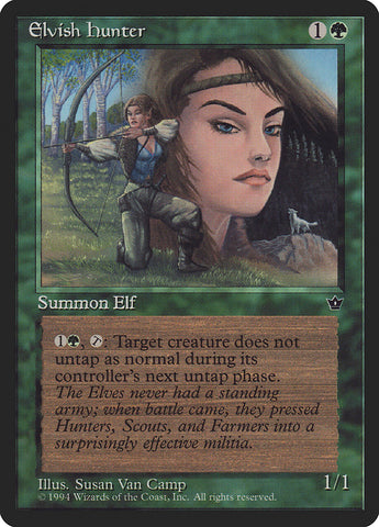 Elvish Hunter (Van Camp) [Fallen Empires]