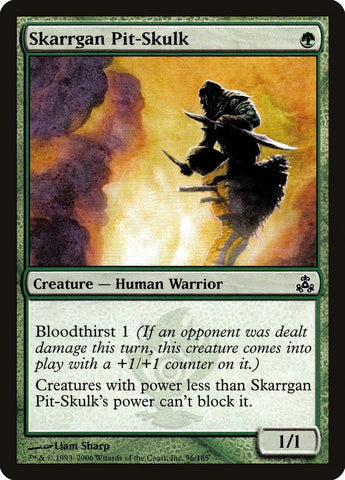 Skarrgan Pit-Skulk {FOIL} [Guildpact]