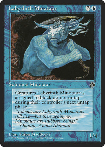 Labyrinth Minotaur [Homelands]