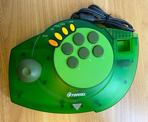 TopMax Enforcer Fightstick For Sega Dreamcast (Green)