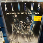 ALIENS COLONIAL MARINES DOG TAGS REPLICA