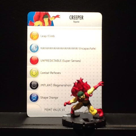 Heroclix DC The Creeper - DC - Justice League HeroClix #003