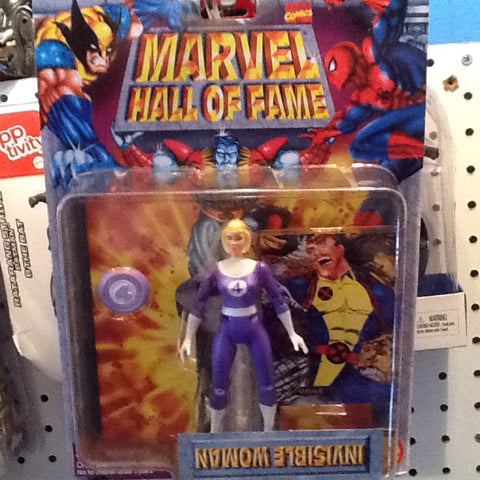 Marvel Hall Of Fame Invisible Woman (Upside Down Sticker Misprint)