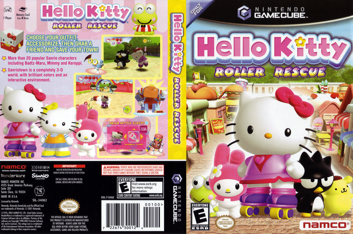 Hello Kitty: Roller Rescue (GameCube) – The Nerdporium