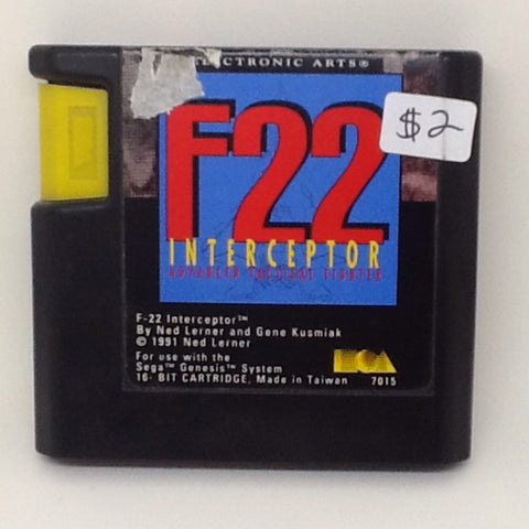 F-22 Interceptor (Sega Genesis)