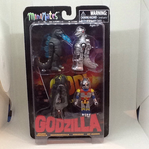 MiniMates Godzilla Series 2 4-pack Box Set