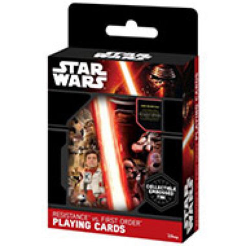 Star Wars Resistance Vs. First Order Playing Cards