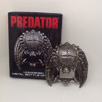 Abridor de botellas de metal desenmascarado Predator