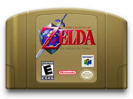 Legend of Zelda Ocarina of Time - Gold (N64)